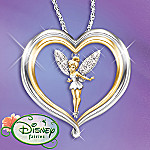 Tinker Bell Believe Pendant Necklace: Disney Jewelry